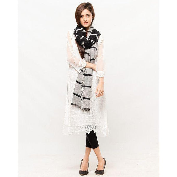 BEECHTREE Black East Wear Stole For Women