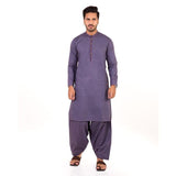Junaid Jamshed Deep Purple Cotton Men's Kurta Winter Collection Volume 4,2017