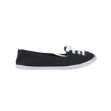 Maya Traders Black Canvas Slip On Rubber Dye Toms For Women - 1E