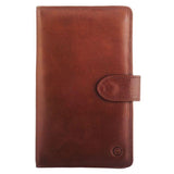 Native Core Cognac Leather Travel Wallet