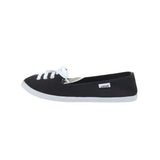 Maya Traders Black Canvas Slip On Rubber Dye Toms For Women - 1E