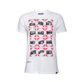 COOPH CAMCHART T-SHIRT, WHITE, SMALL