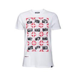COOPH CAMCHART T-SHIRT, WHITE, SMALL