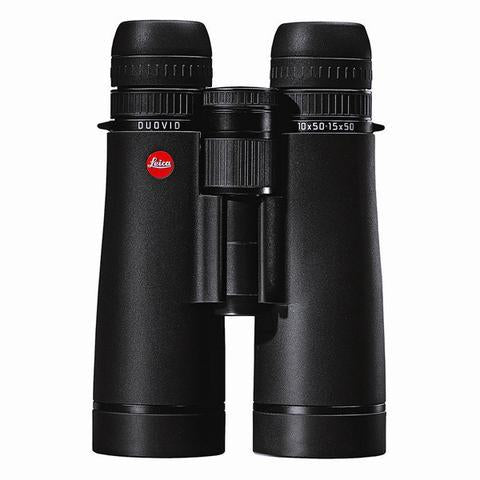 LEICA 10+15X50 DUOVID BINOCULAR - BLACK