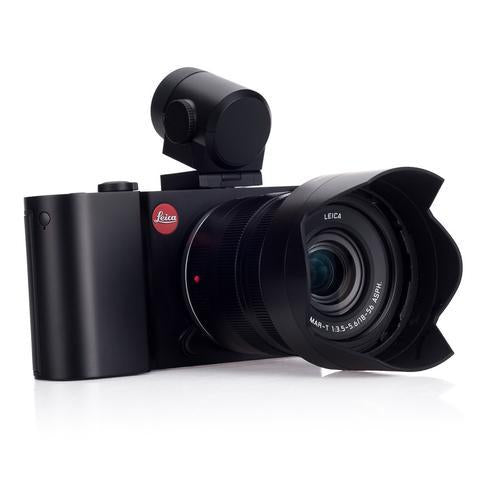 LEICA T (TYP 701) BLACK, VARIO-ELMAR-T 18-56MM F/3.5-5.6 ASPH & VISOFLEX BUNDLE